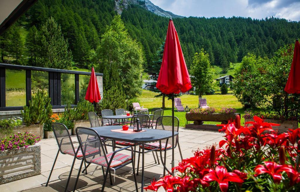 Hotel Alpenhof Saas-Almagell Exteriér fotografie